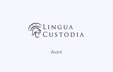 ancien logo de la start-up lingua custodia