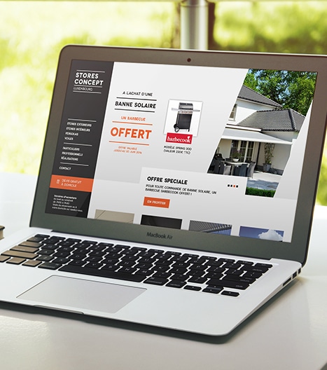 Site internet Stores Concept - Photo