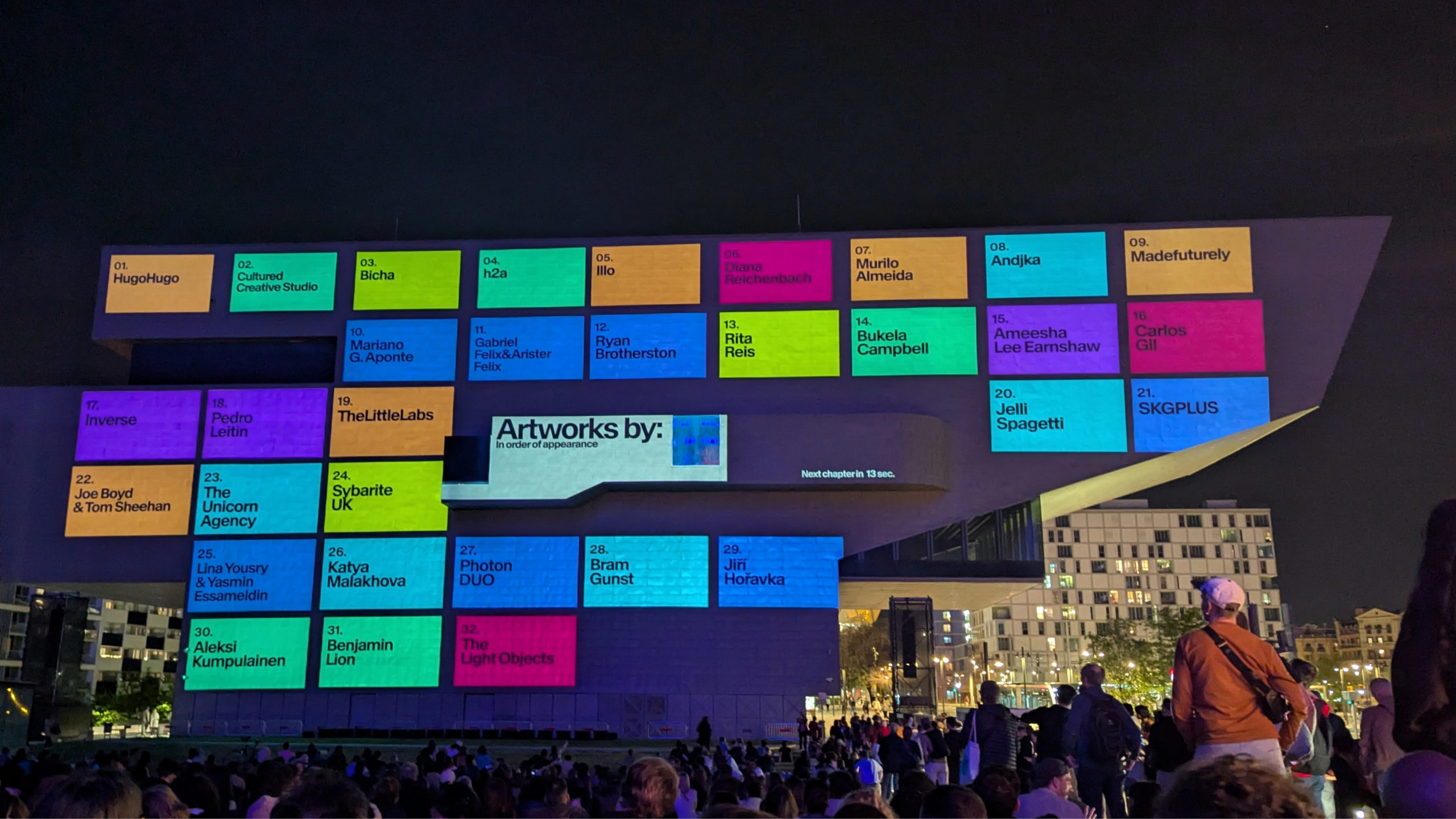 "Gaudì Rhapsody" on the SCREEN - Photo