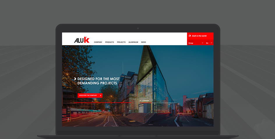 Création des sites internet AluK 