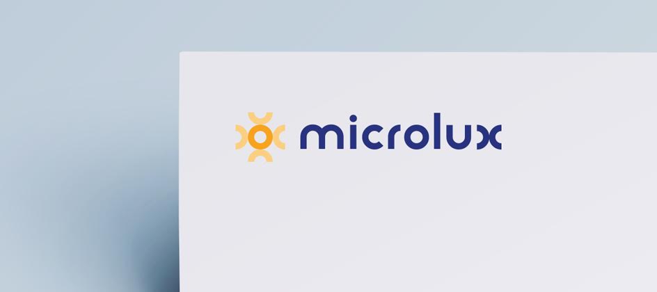 identité visuelle de Microlux : Logo