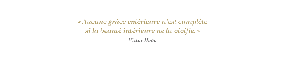 Citation de Victor Hugo en lien avec la ligne graphique de Royal Grâce, tour résidentielle à luxembourg-ville