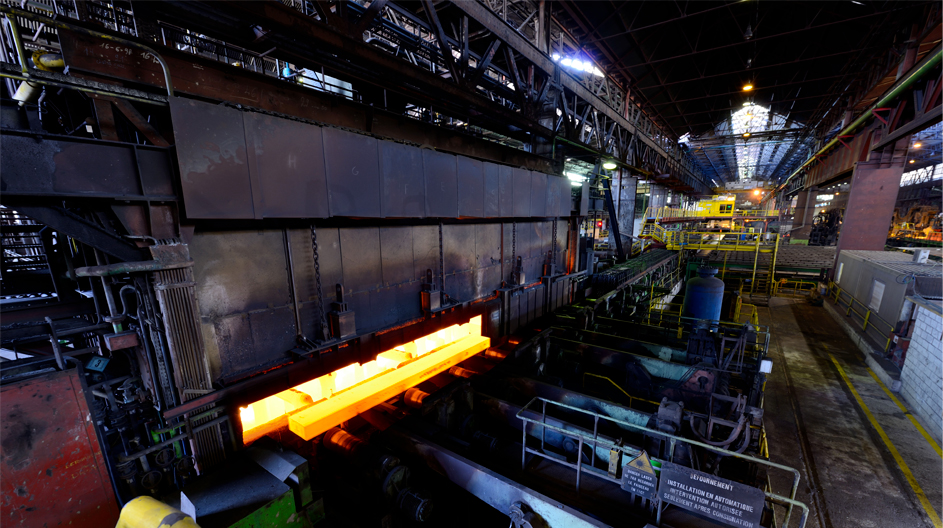 Usine ArcelorMittal à Rodange