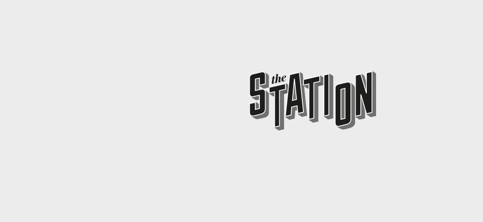 Animation montrant le langage graphique de The Station, espace de co-working au Luxembourg