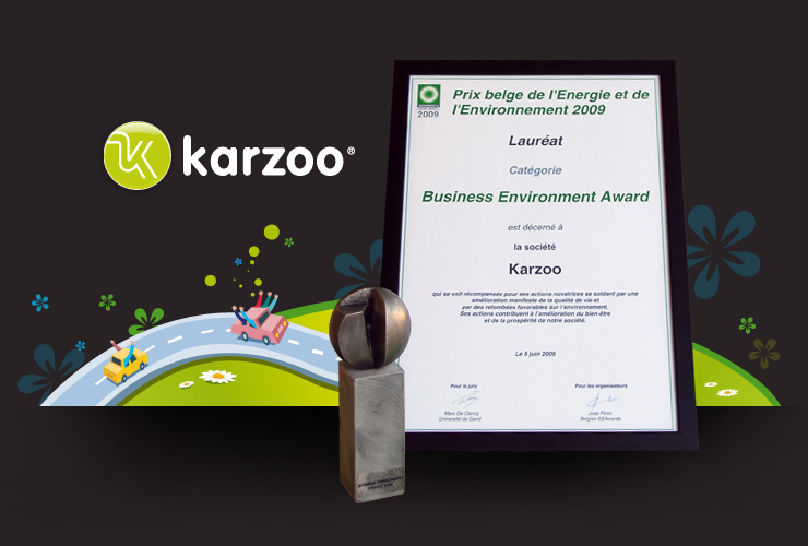Un Business Environment Award reçu par Karzoo, portail de covoiturage en Europe 