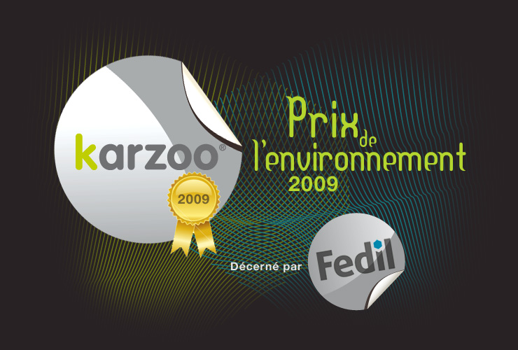 Karzoo - Prix de l'environnement 2009 par la Fedil