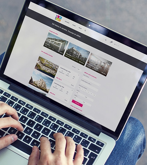Site internet New Immo - Photo