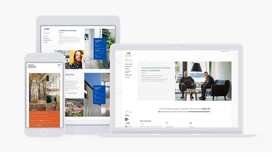 Groupe Schroeder Immobilier - Site internet - Photo