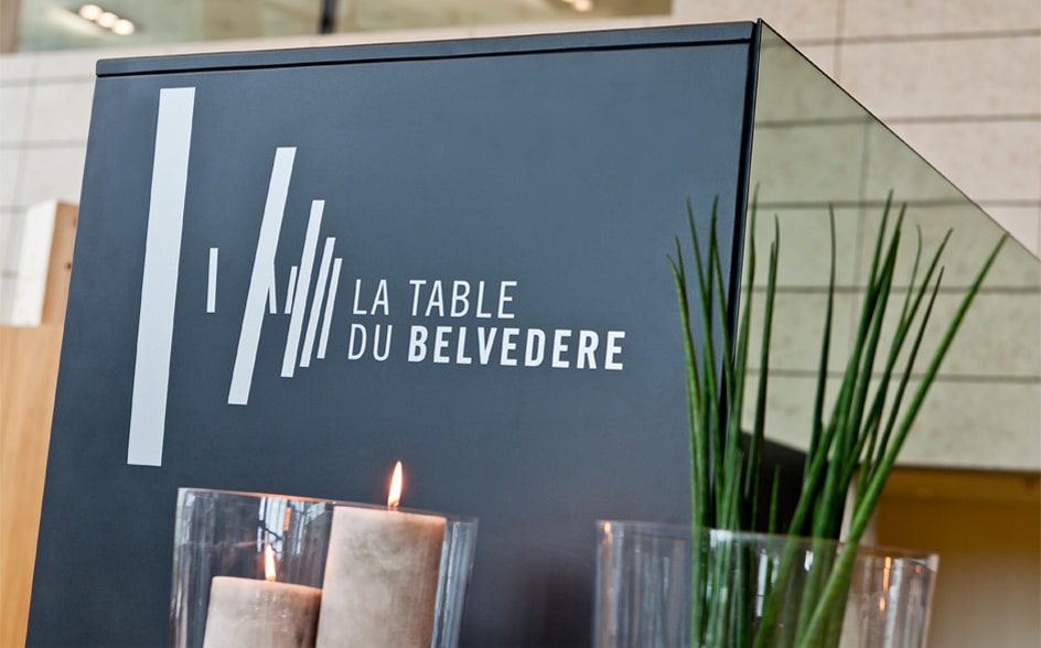Habillage La Table du Belvédère - Photo