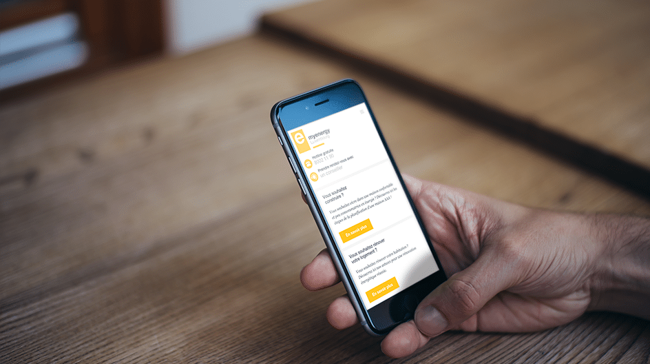 Site internet myenergy - Photo