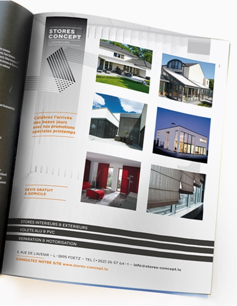 Campagnes publicitaires Stores Concept - Photo