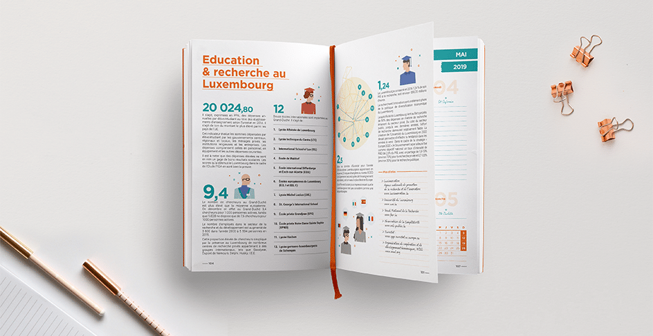 Agenda / Brochure « Petit pays, grands nombres » - Photo