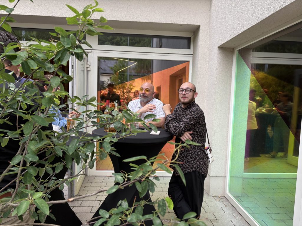 Moment de partage chez h2a entre agences de communication - Photo