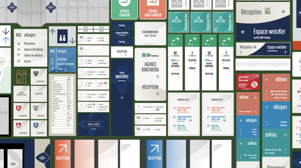 Une signalétique de taille pour BGL BNP Paribas - Photo